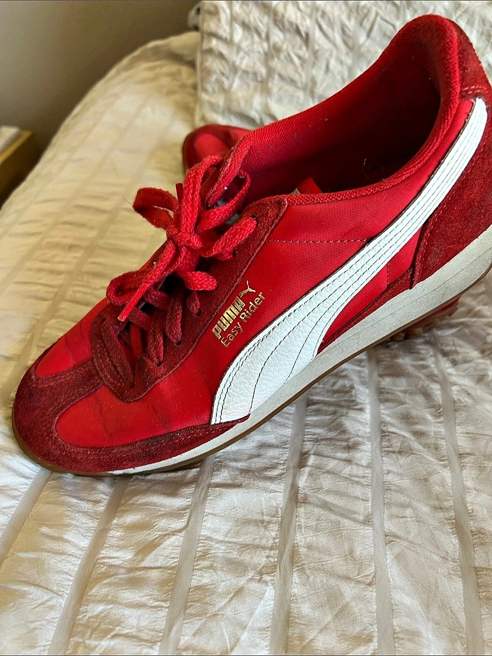 PUMA Easy Rider Vintage Red Sneakers